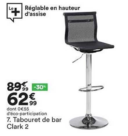 tabouret de bar clark 2