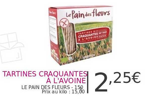 tartines craquantes à l'avoine