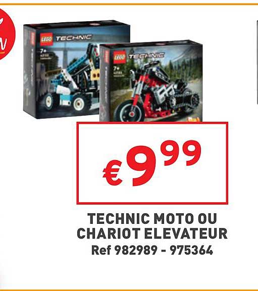 technic moto ou chariot élévateur