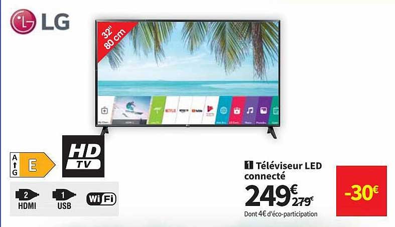 Téléviseur Led Connecté Lg