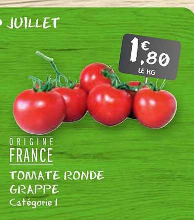 Tomate Ronde Grappe