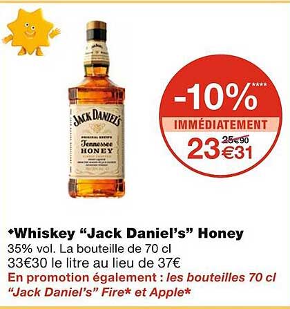 whiskey "jack daniel's" honey