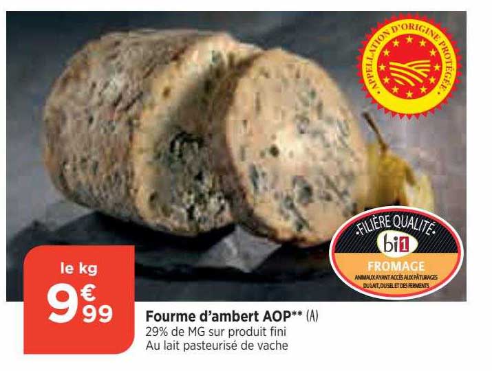 Fourme D'ambert Aop