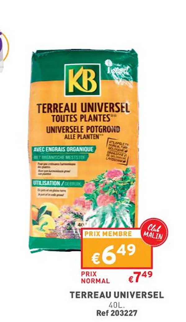 Terreau Universel