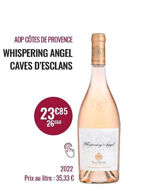 Aop Côtes De Provence Whispering Angel Caves D'esclans 2022