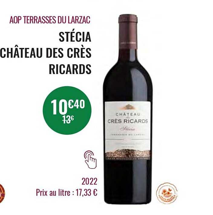 aop terrasses du larzac stécia château des crès ricards 2022