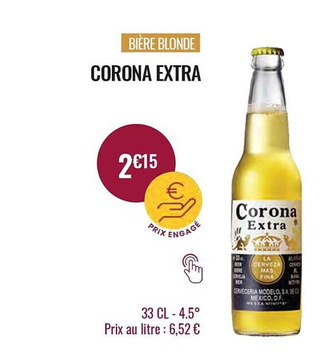Bière Blonde Corona Extra