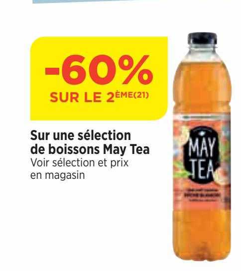 boissons may tea