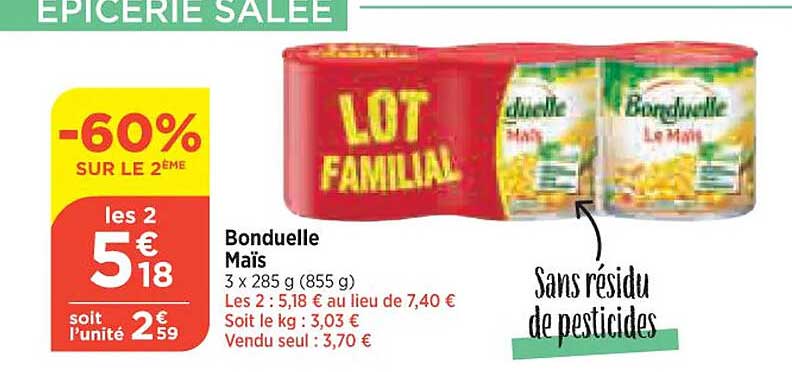 Bonduelle Maïs