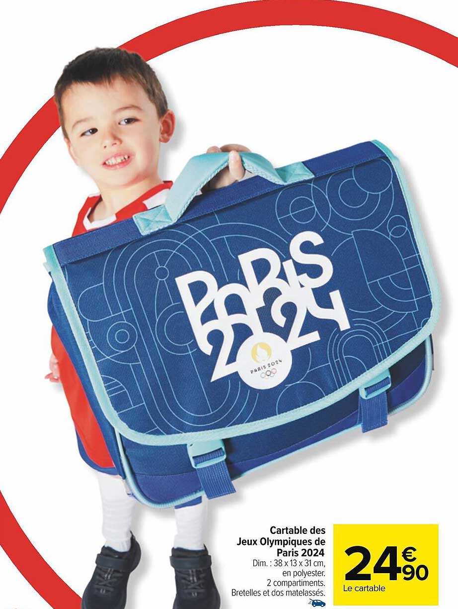 Cartable Des Jeux Olympiques De Paris 2024