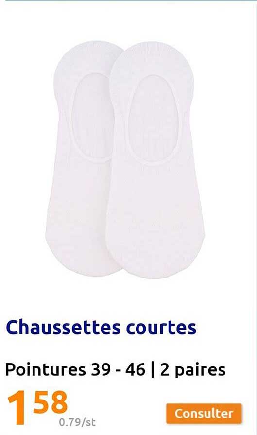 Chaussettes Courtes
