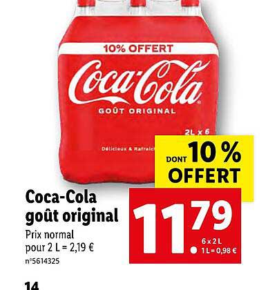 coca-cola goût original