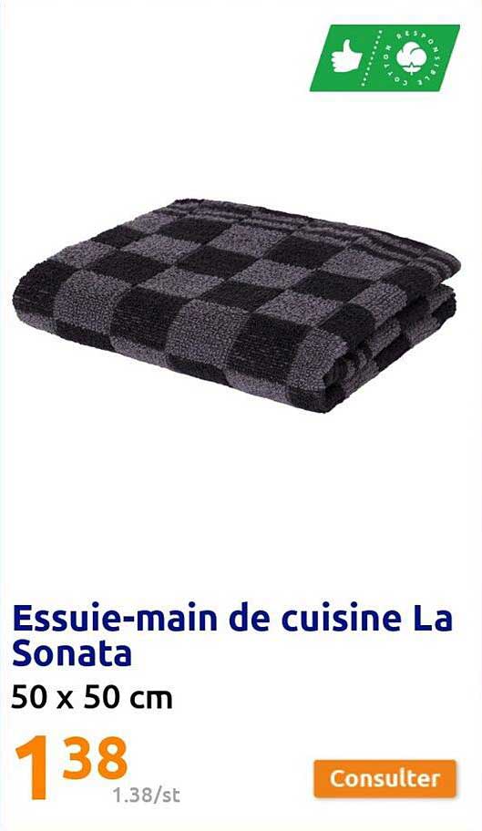essuie-main de cuisine la sonata
