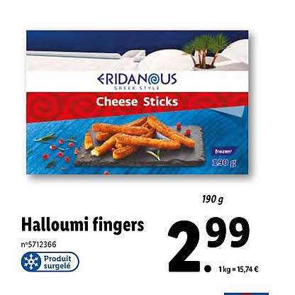 halloumi fingers