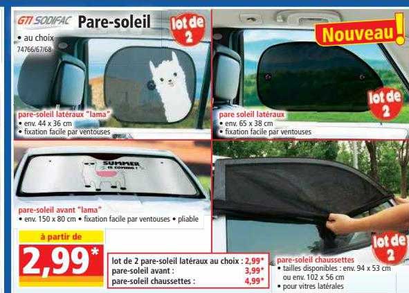pare-soleil gt1 sodifac