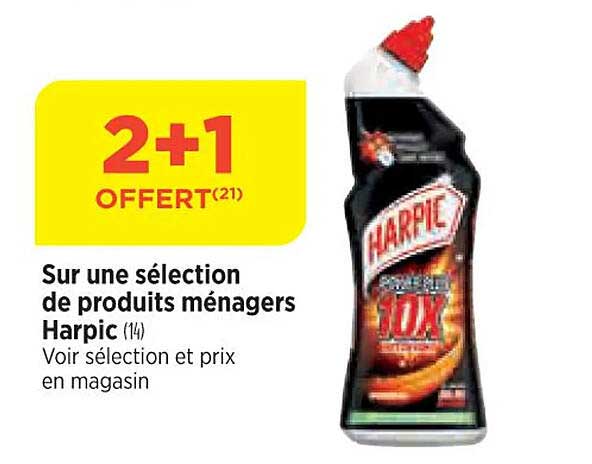 produits ménagers harpic