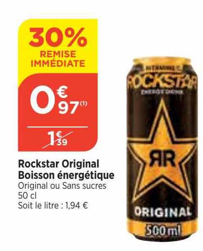 rockstar original boisson énergétique