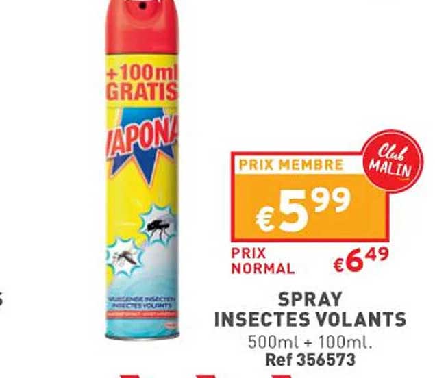 spray insectes volants