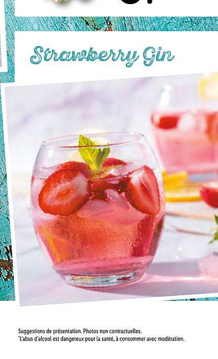 strawberry gin