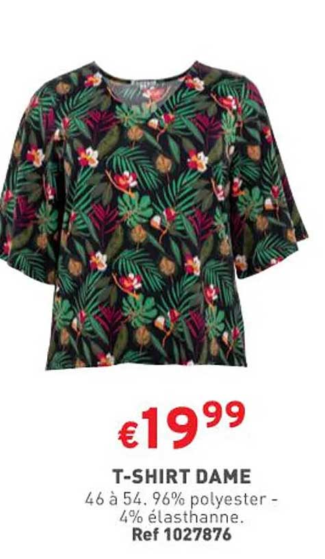 t-shirt dame