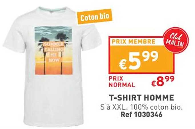 t-shirt homme