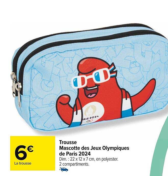 Trousse Mascottes Des Jeux Olympiques De Paris 2024