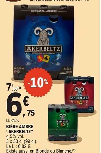 AKERBELTZ BIÈRE AMBRÉE