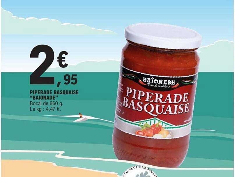 BAIONADE PIPERADE BASQUAISE