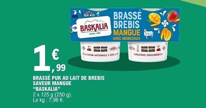 BASKALIA BRASSÉ BREBIS MANGUE