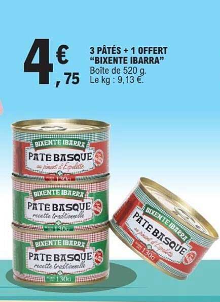 BIXENTE IBARRA PATE BASQUE