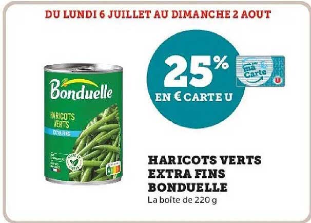 Bonduelle Haricots Verts Extra Fins