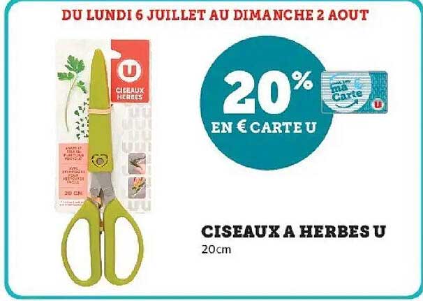 Ciseaux à herbes U