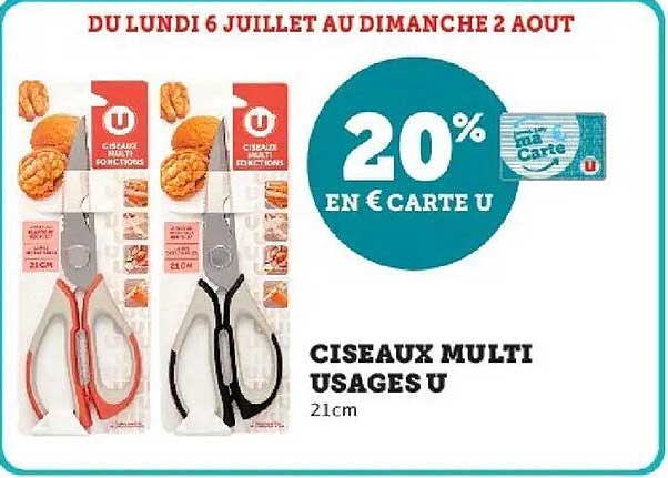Ciseaux multi usages U