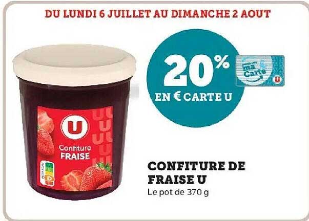Confiture de Fraise U