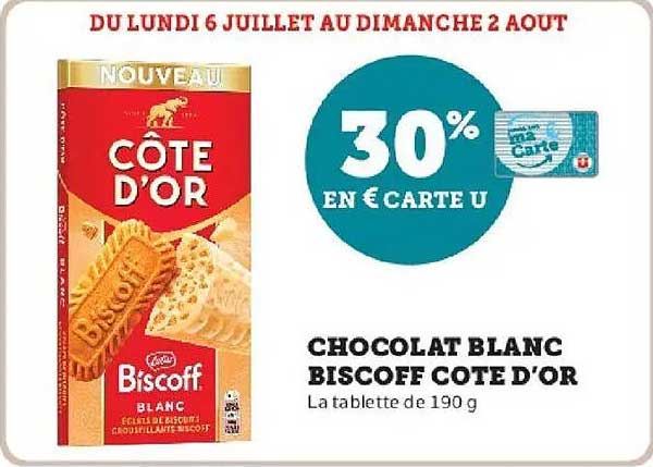 Côte d'Or Biscoff Blanc
