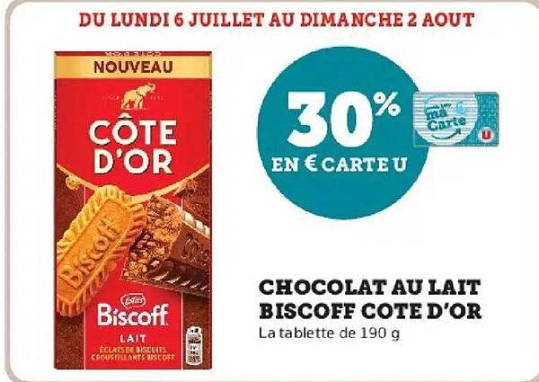 Côte d’Or Biscoff Lait