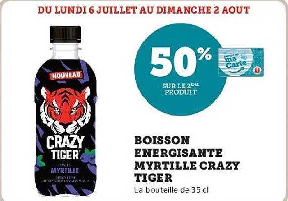 Crazy Tiger Myrtille