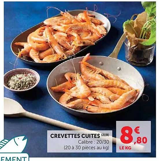 CREVETTES CUITES