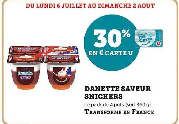 Danette Saveur Snickers