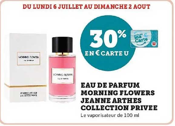 EAU DE PARFUM MORNING FLOWERS JEANNE ARTHES COLLECTION PRIVEE
