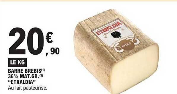 ETXALDIA BARRE BREBIS