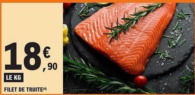 FILET DE TRUITE