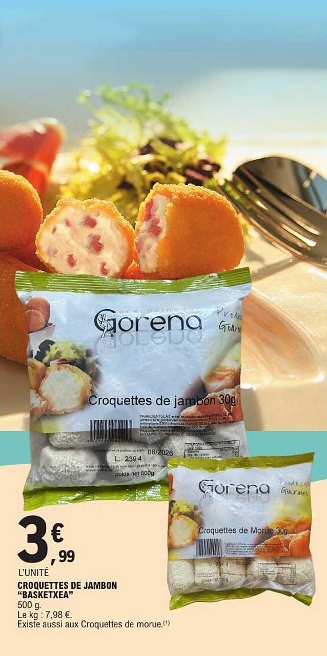 Gorena Croquettes de jambon