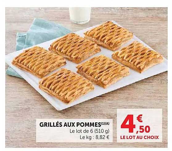 GRILLÉS AUX POMMES