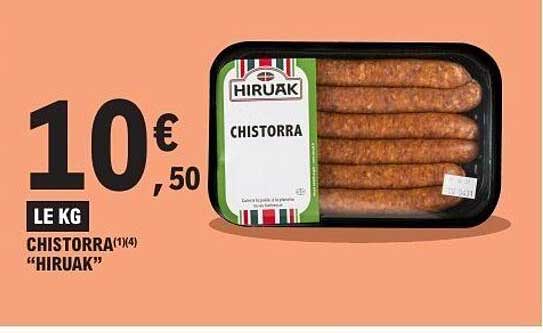 HIRUAK CHISTORRA