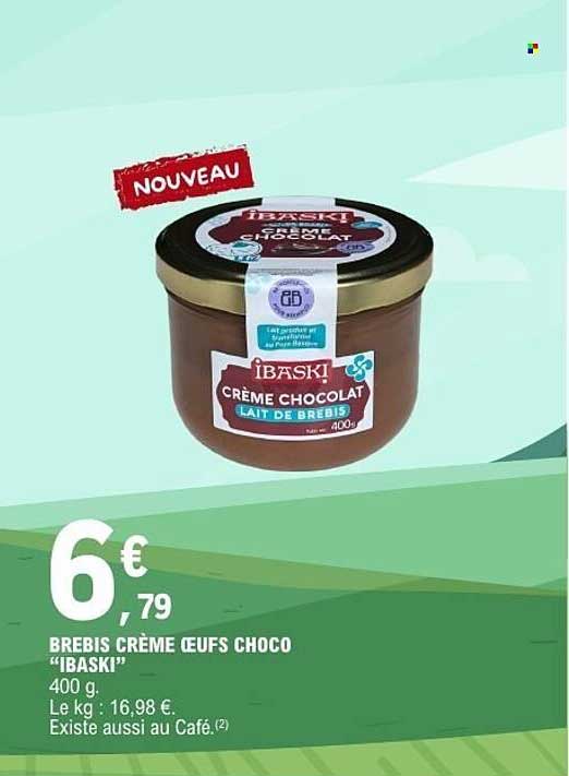 IBASKI CRÈME CHOCOLAT