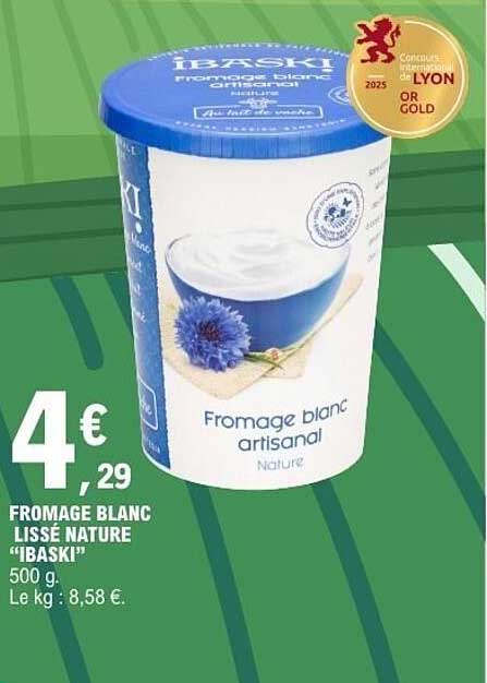 IBASKI Fromage blanc artisanal