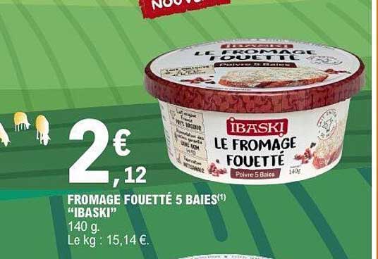 IBASKI LE FROMAGE FOUETTÉ