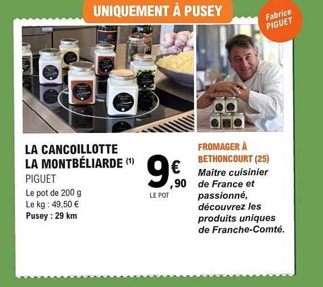 LA CANCOILLOTTE LA MONTBÉLIARDE