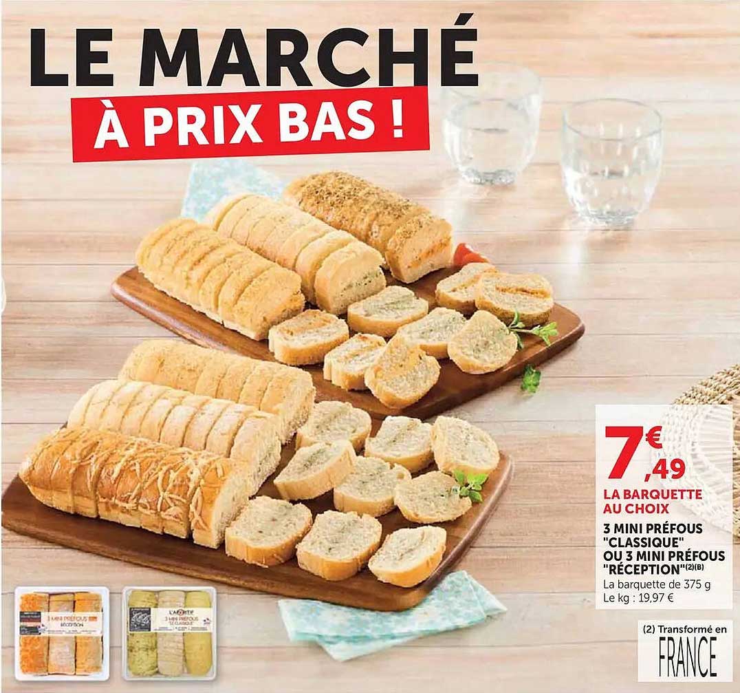 LE MARCHÉ À PRIX BAS !
